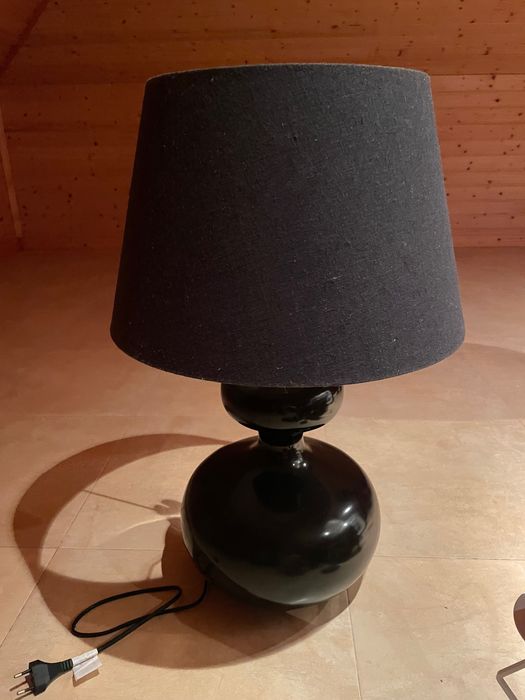 Candeeiro preto sala ou quarto