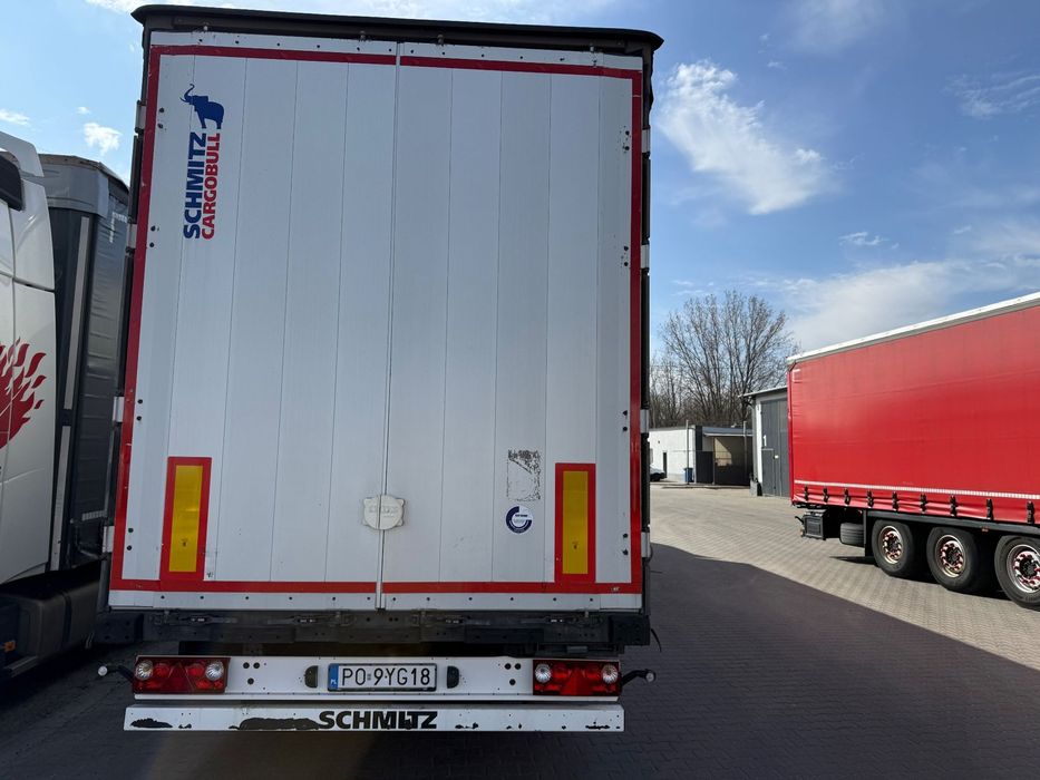 Schmitz Cargobull Varios  Bezwypadkowa Oś Podnoszona Paleciara Podnoszony Dach