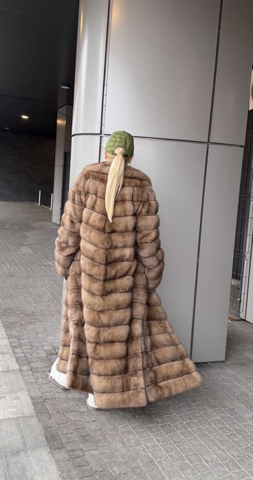 Шуба  соболь баргузин в пол