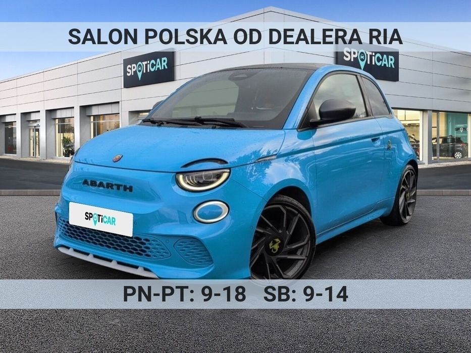 Abarth 500e 155KM Wzor Kredyty 50/50 - 0% Leas od 101%  ASO Gwarancja FV23%