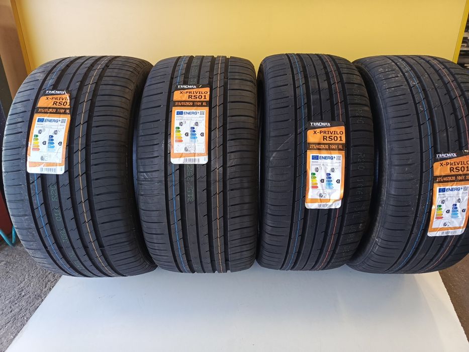 Opony letnie NOWE TRACMAX 2+2 szer. BMW X5 X6 20"