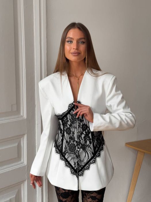 Піджак сукня корсет