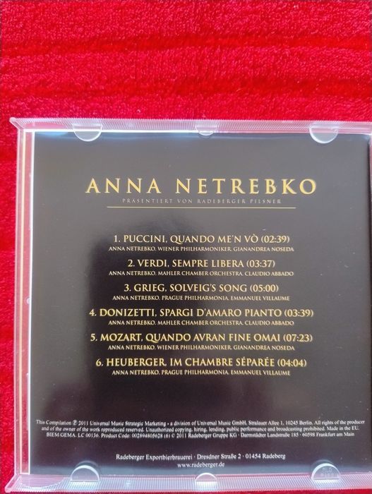 CD  Anna Netrebko