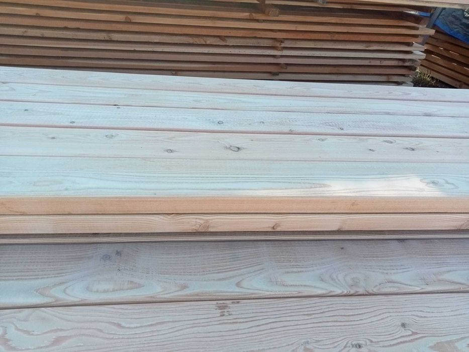 Deska tarasowa, podestowa modrzew
