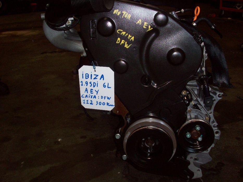 Motor Seat Ibiza 1.9 sdi REF AEY, COM GARANTIA.