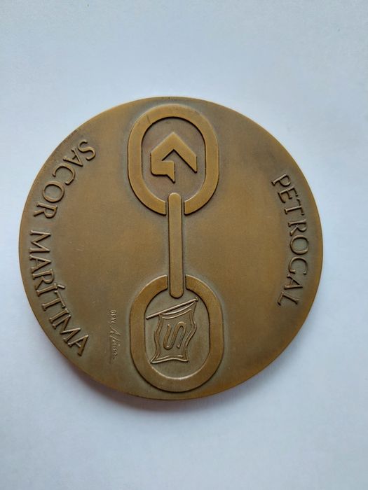 Medalha/Medalhão comemorativo da Petrogal