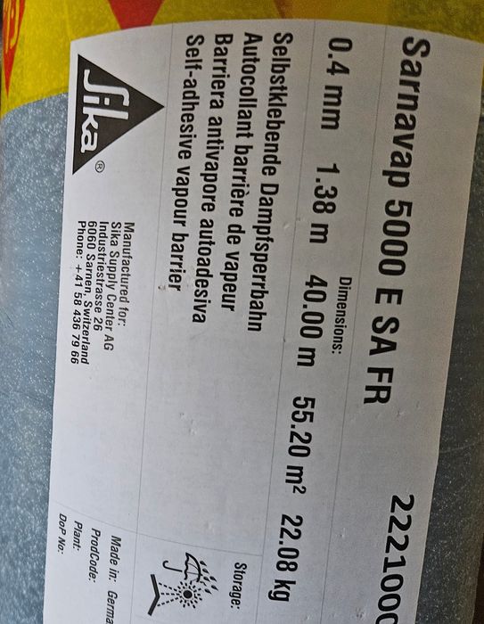 sika sarnavap 5000e sa fr