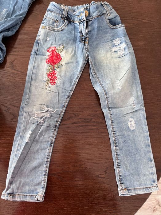Штани джинсові для дівчинки