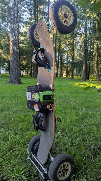 Mountainboard/Longboard elektryczny-Atom DIY