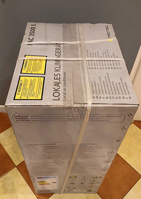 Klimatyzator przenośny 3,5 kW 46 m² / 115 m³