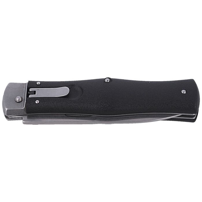 Nóż sprężynowy Mikov Predator Black ABS, Stonewashed (241-BH-1/STKP)