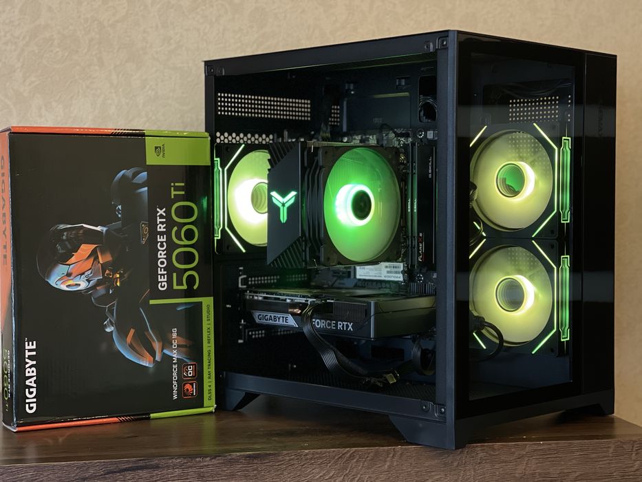 RTX 5060Ti 16Gb | Ryzen 5 7500f | 32GB DDR5 | Ігровий ПК