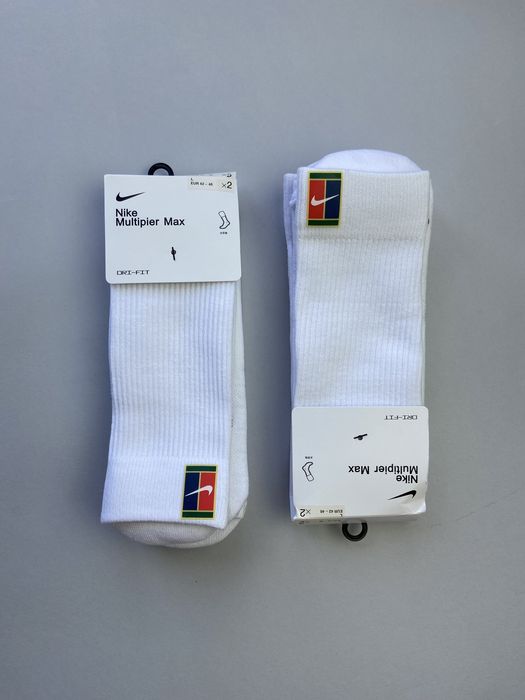 Шкарпетки Nike dri fit Multipier носки Socks Court 2 пари Padel теніс