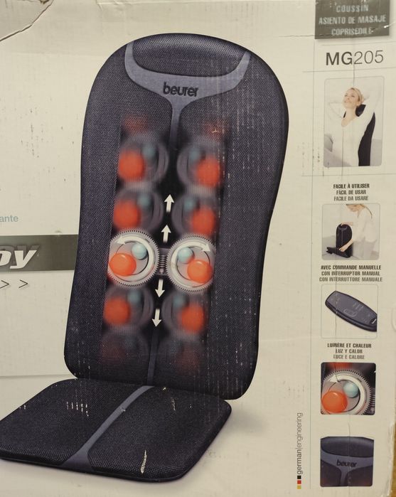 Assento de massagem shiatsu da beurer