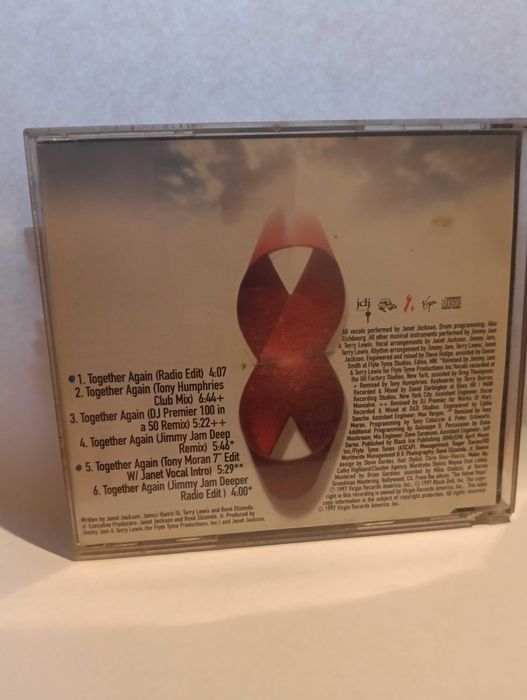 cd single Janet Jackson - Together again (remixes)