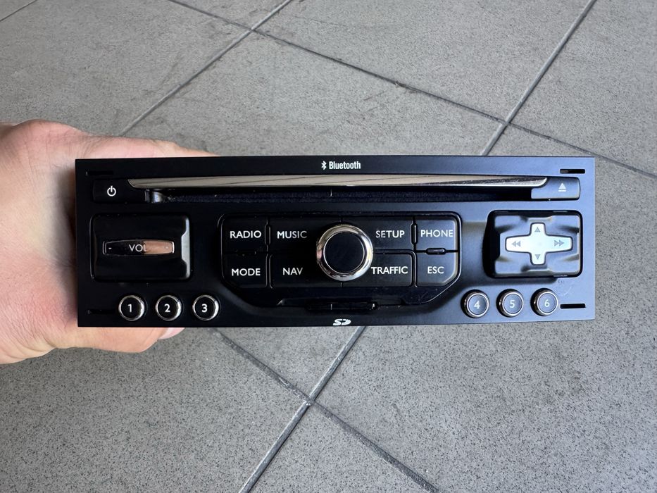 Radio nawigacja RNEG Citroen Peugeot Bluetooth