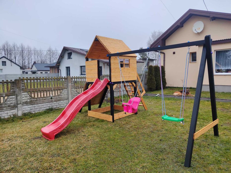 Plac zabaw Oskar Promocja schody i montaż gratis