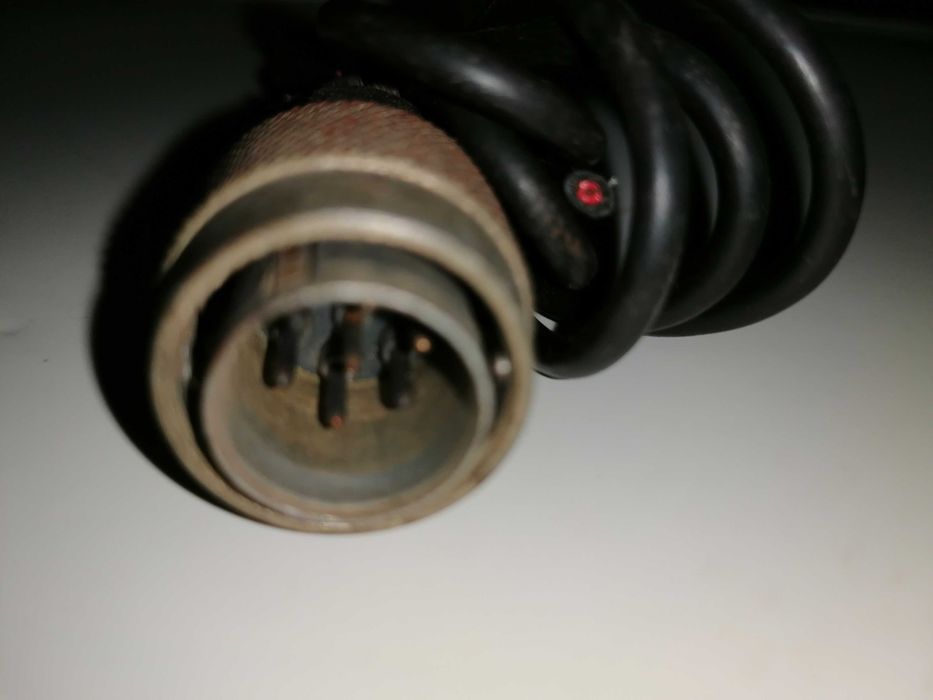 Radioamador cabos com ficha para radios militares