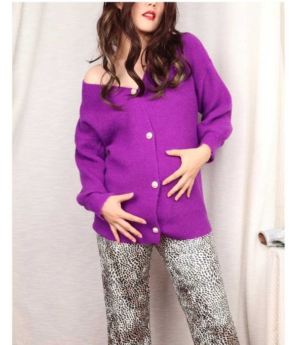 Sweter ciążowy - nowy + gratis