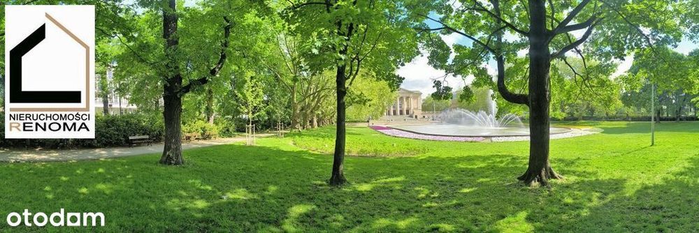 Kameralny gabinet z widokiem na Park Mickiewicza