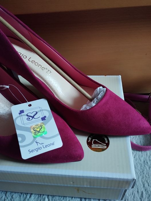 Elegancki fuksjowy zestaw