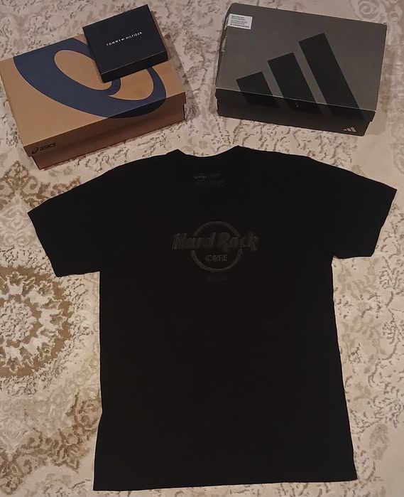 Чорна Футболка hard-rock Dallas. Футболка хард рок