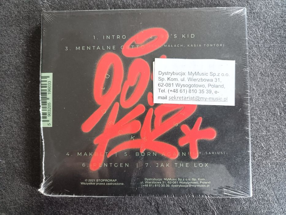 DJ Decks & Śliwa - 90's kid FOLIA