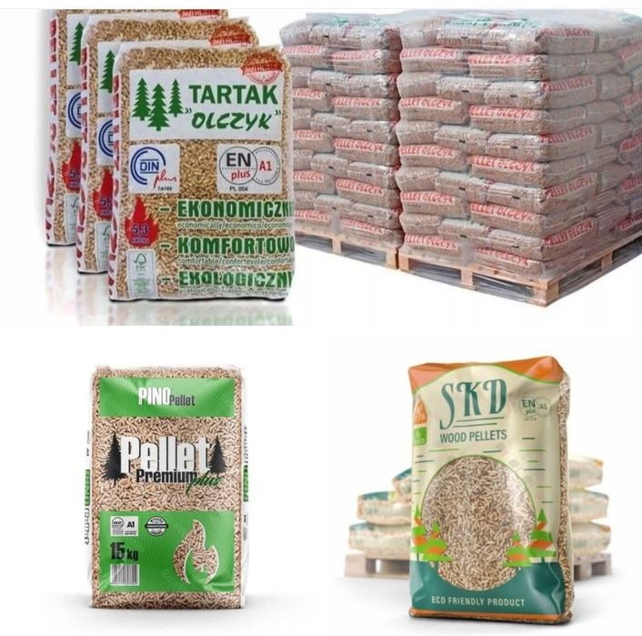 Węgiel Kostka, Węgiel Orzech, Węgiel Groszek,Pelet