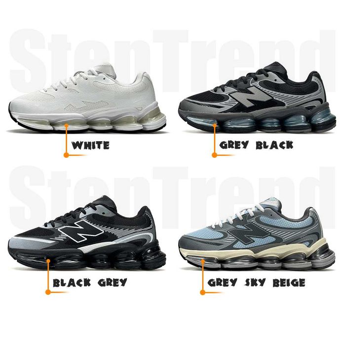 Кросівки New Balance ABZORB 2000 | Нью Беленс абзорб чорні, сірі, білі [36-45]