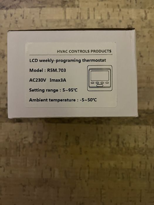 Термостат для водяної теплої підлоги EZAIOT R5M.703