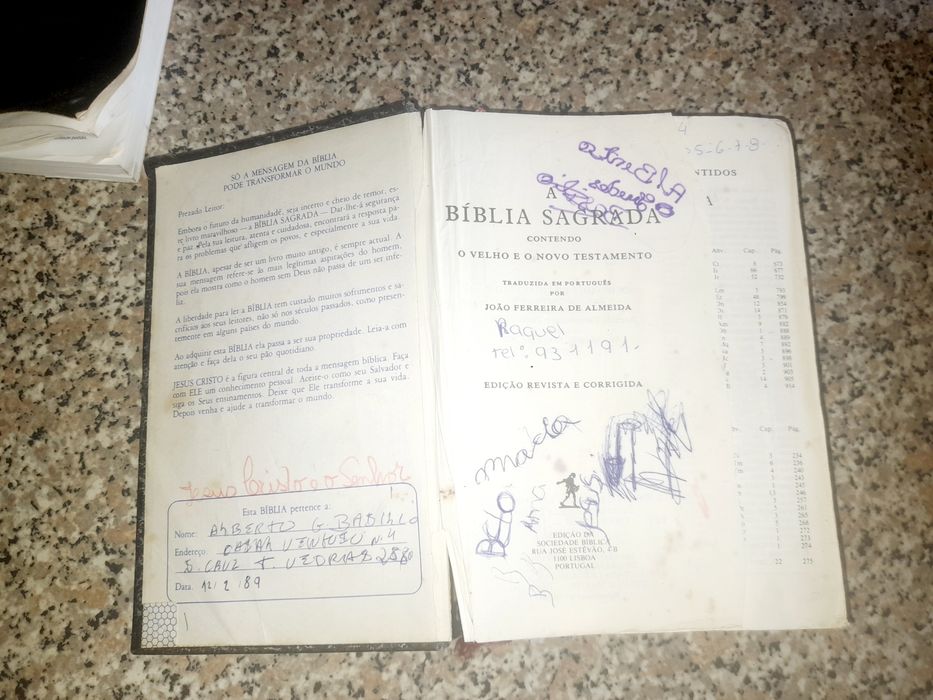 Conjunto de 2 Bíblias Sagradas