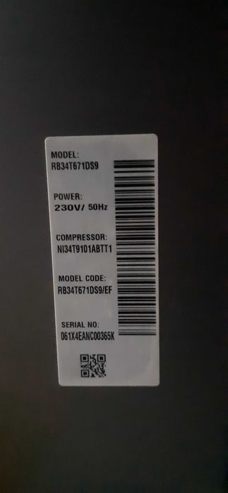 Frigorífico Samsung