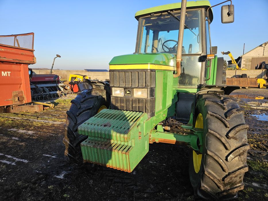John deere 6610 ciągnik rolniczy