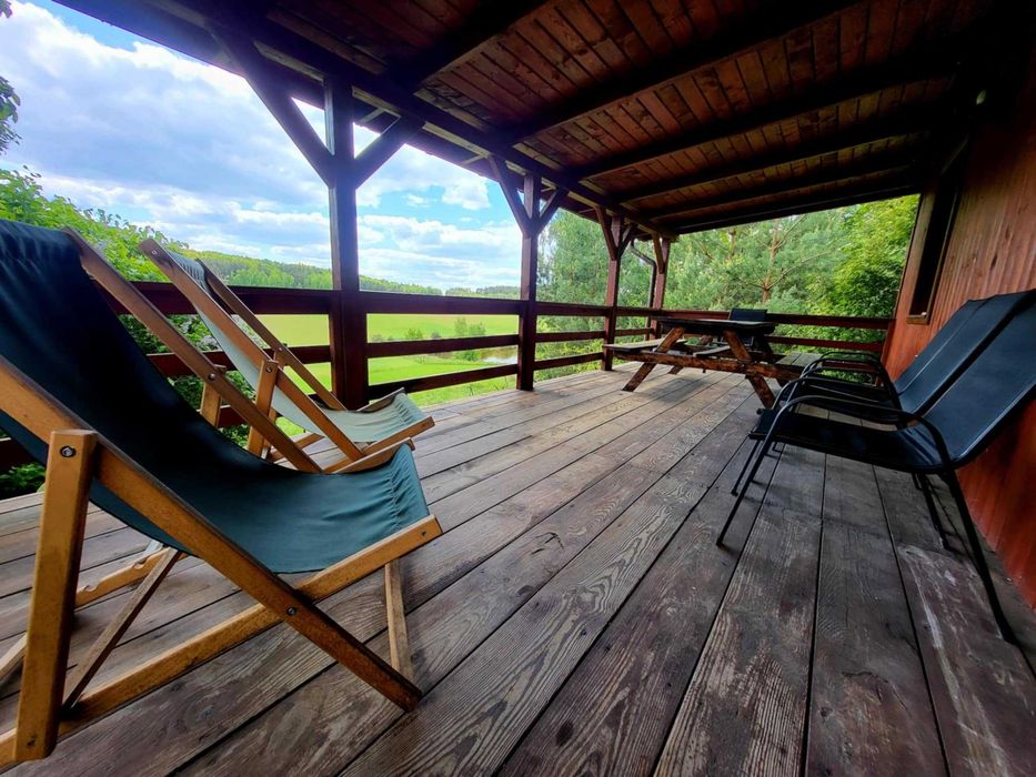 Domki letniskowe,jezioro,las,łowisko,cisza,wędkowanie