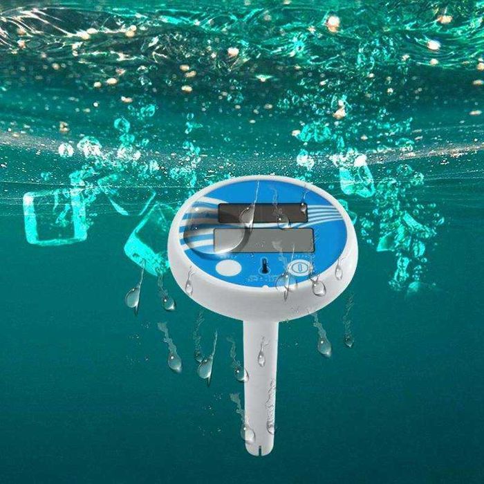 Medidor temperatura água piscinas