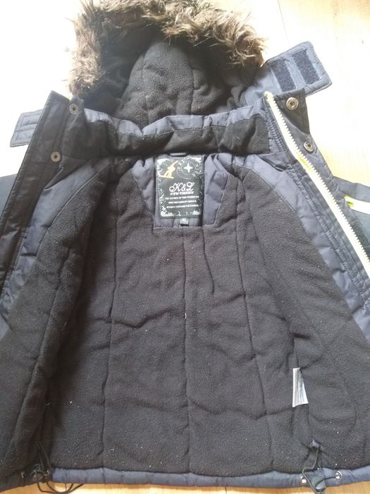 Kurtka narciarska zimowa wodoodporna dla chłopca rozmiar 92