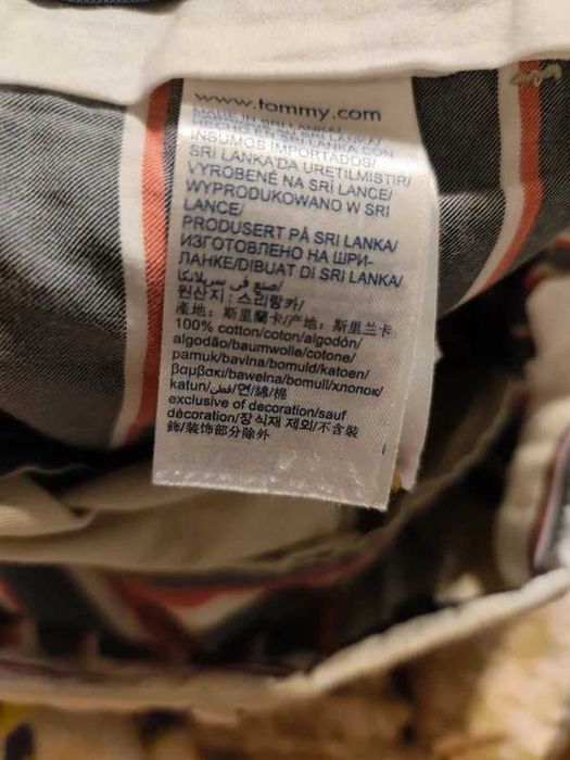 męskie spodenki szorty rozm. M firmy Tommy Hilfiger