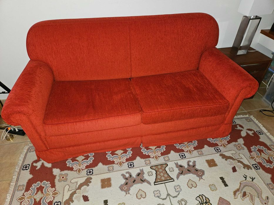 sofá cama + sofá 3 lugares