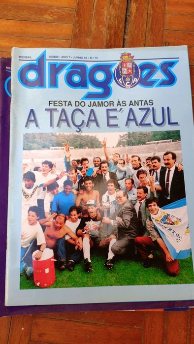 Revistas antigas Dragões (1991 )