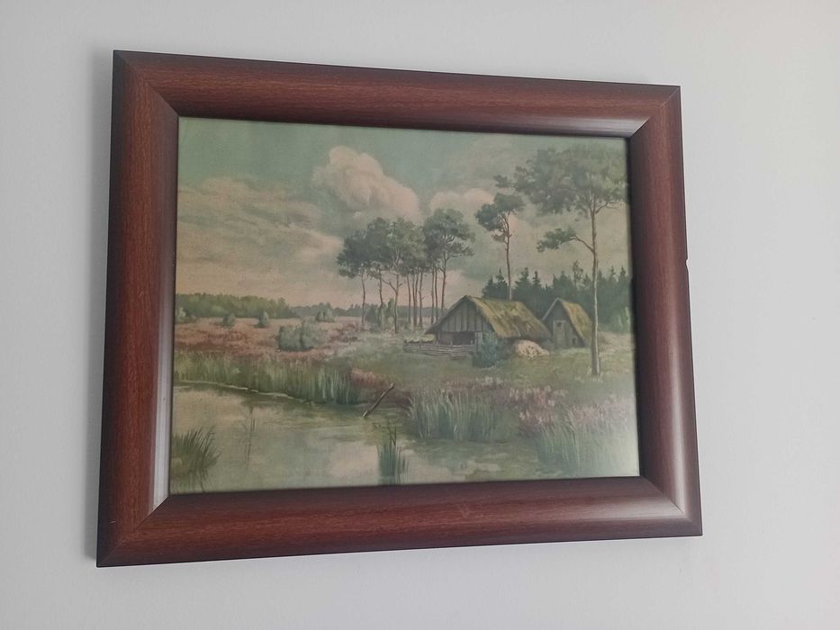 Obraz w nowej ramie 37 x 47 cm