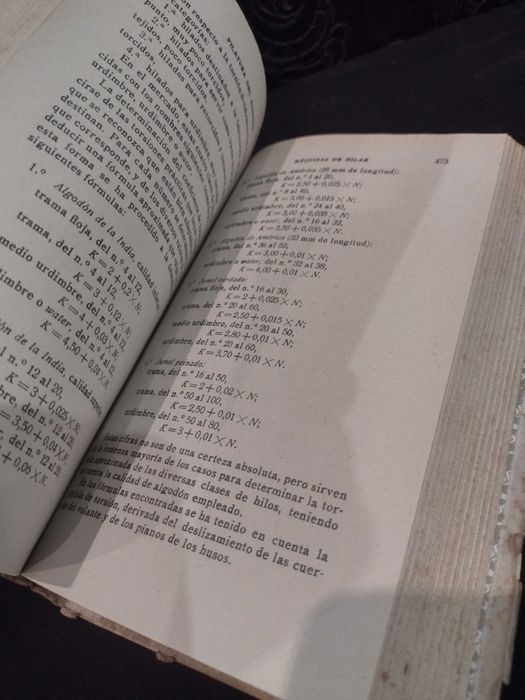 Filatura del Algodón 1947 G. Beltrami