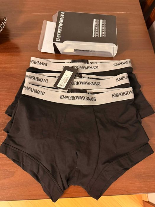 Emporio Armani 3-pak bokserki męskie, rozm. S