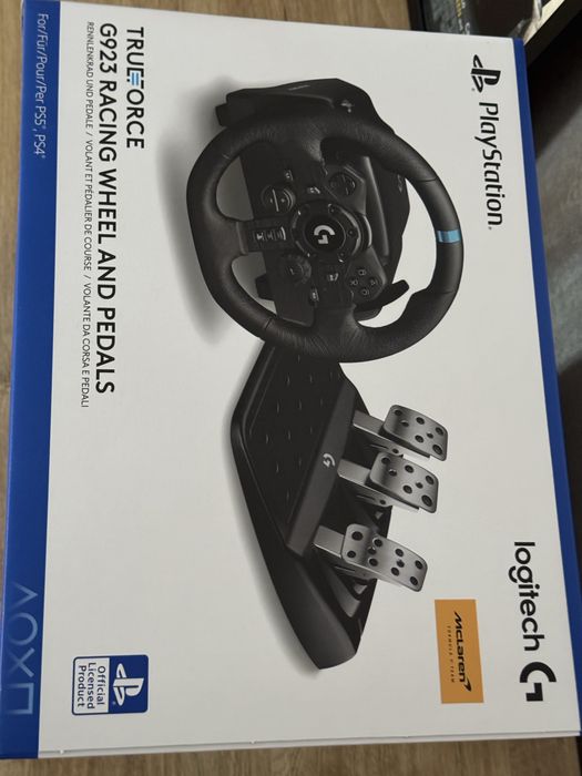 Logitech G923 Racing Wheel + F1 Mod