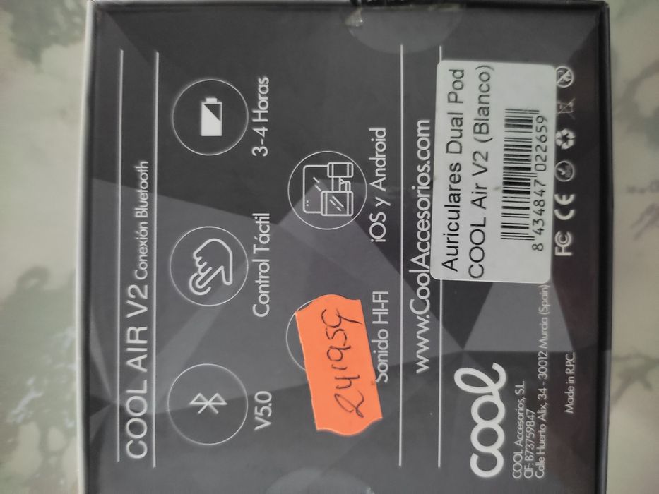 Auriculares Cool V2 - bluetooth