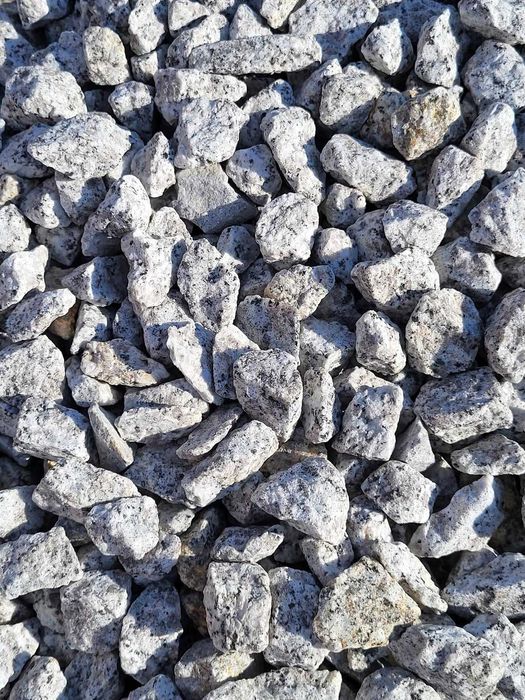 Grys granit dalmatyńczyk 8-16, 16-22. Kamienie ogrodowe dekor. ozdobne