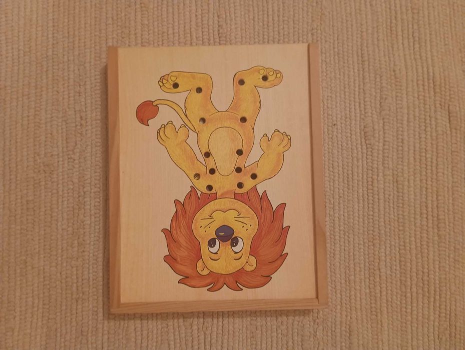 4 Jogos Didáticos em Madeira usados em Muito Bom Estado Valor Unit.