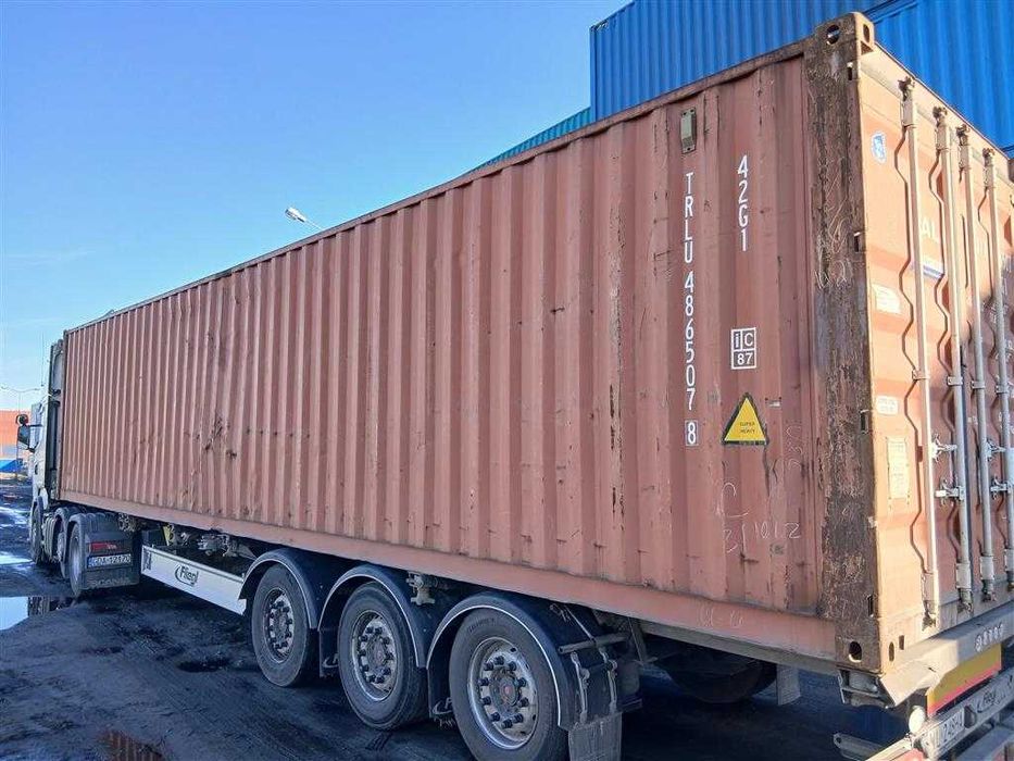 SPRZEDAM Używany kontener morski 40DV - DOSTĘPNE OD RĘKI!