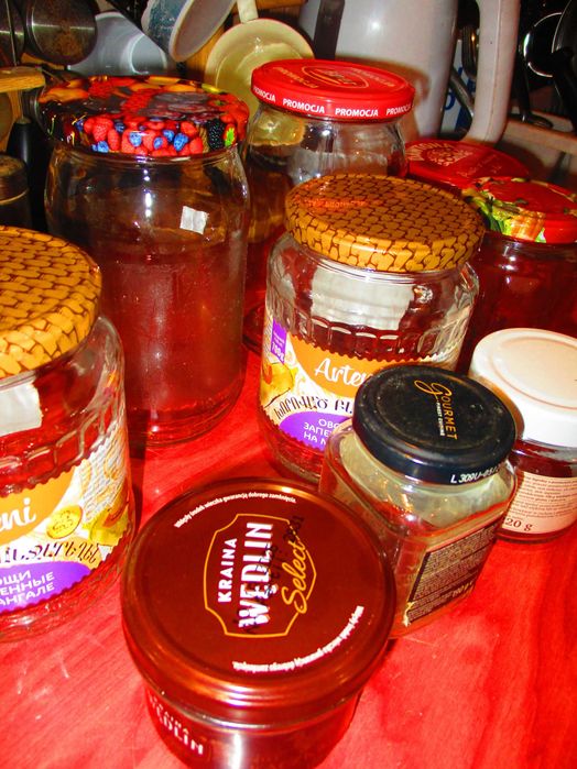 Za darmo 10 szklanych słoików na weki