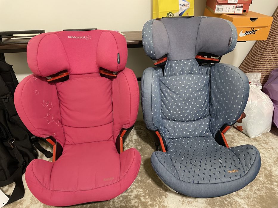 Cadeira Bebe Confort Ferofix e Rodifix