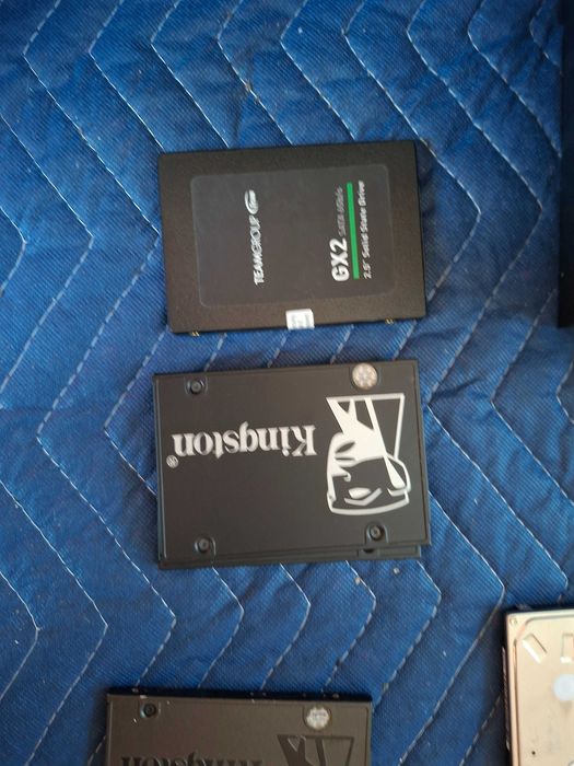 Componentes SSD e rams